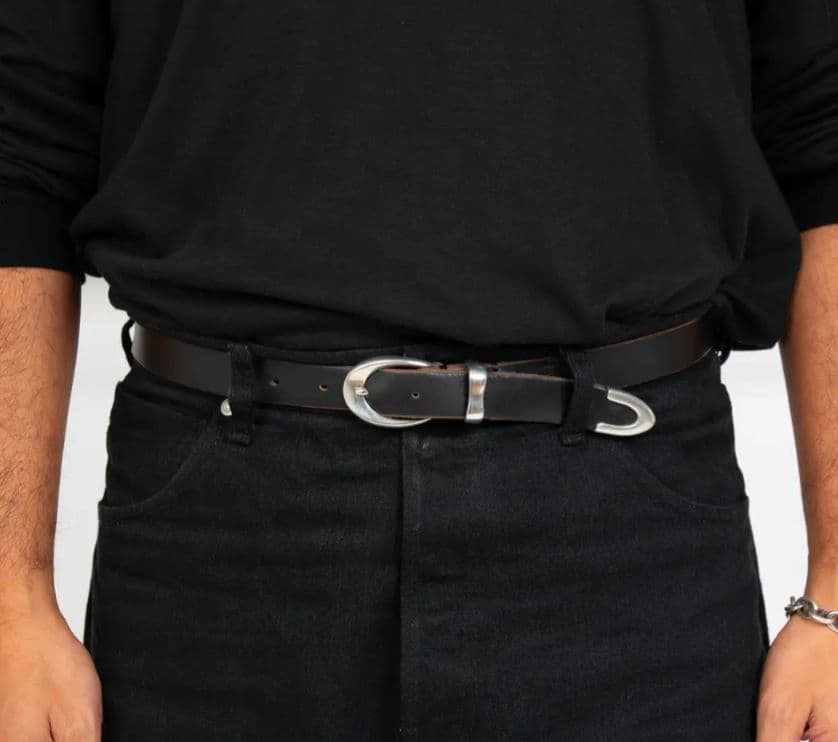 ✦deci✦choromexcel✦narrow　✦western✦belt✦L