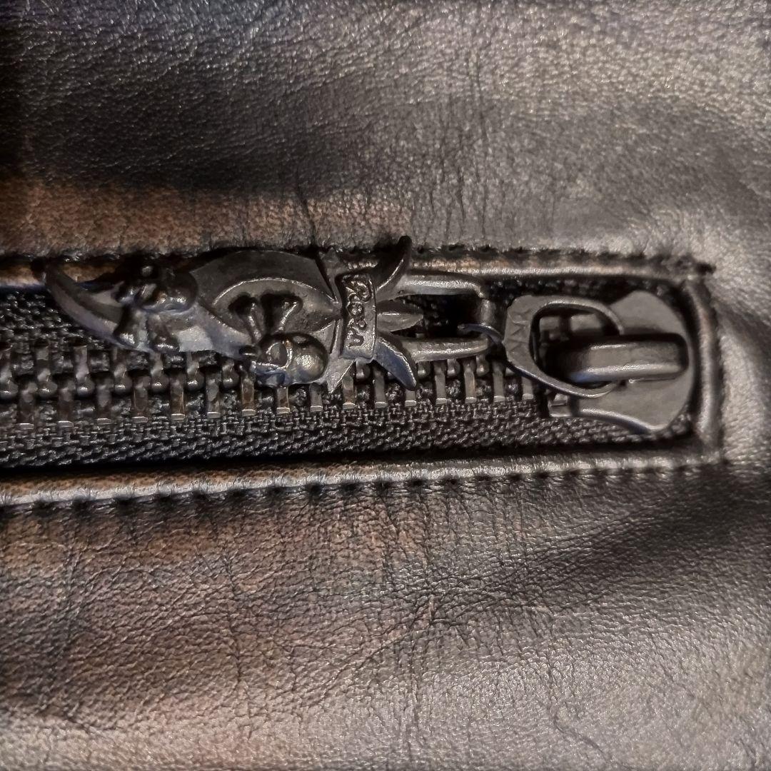 Ｒｏｅｎブラック シングルライダースジャケット ディアスキン