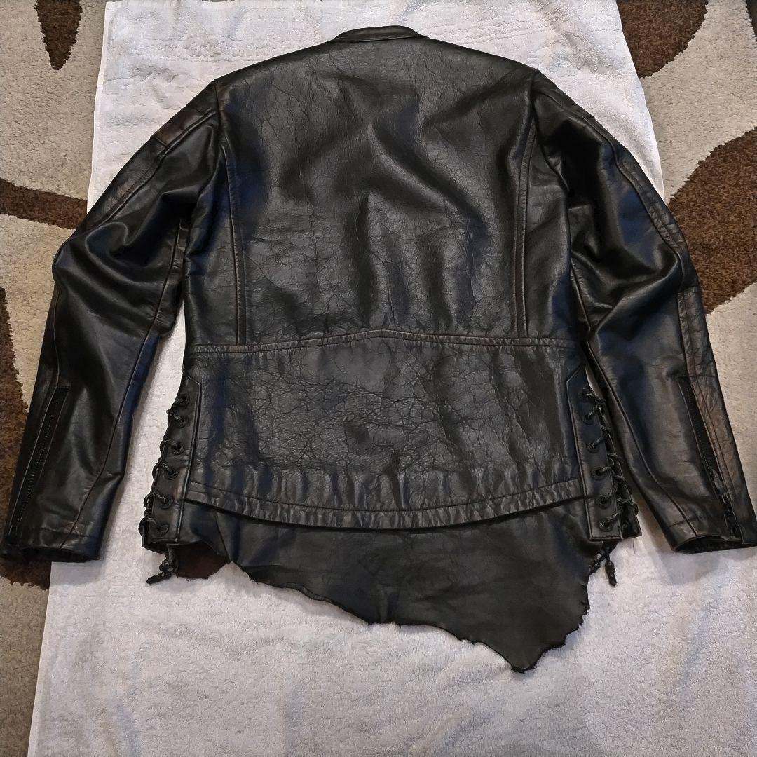 Ｒｏｅｎブラック シングルライダースジャケット ディアスキン