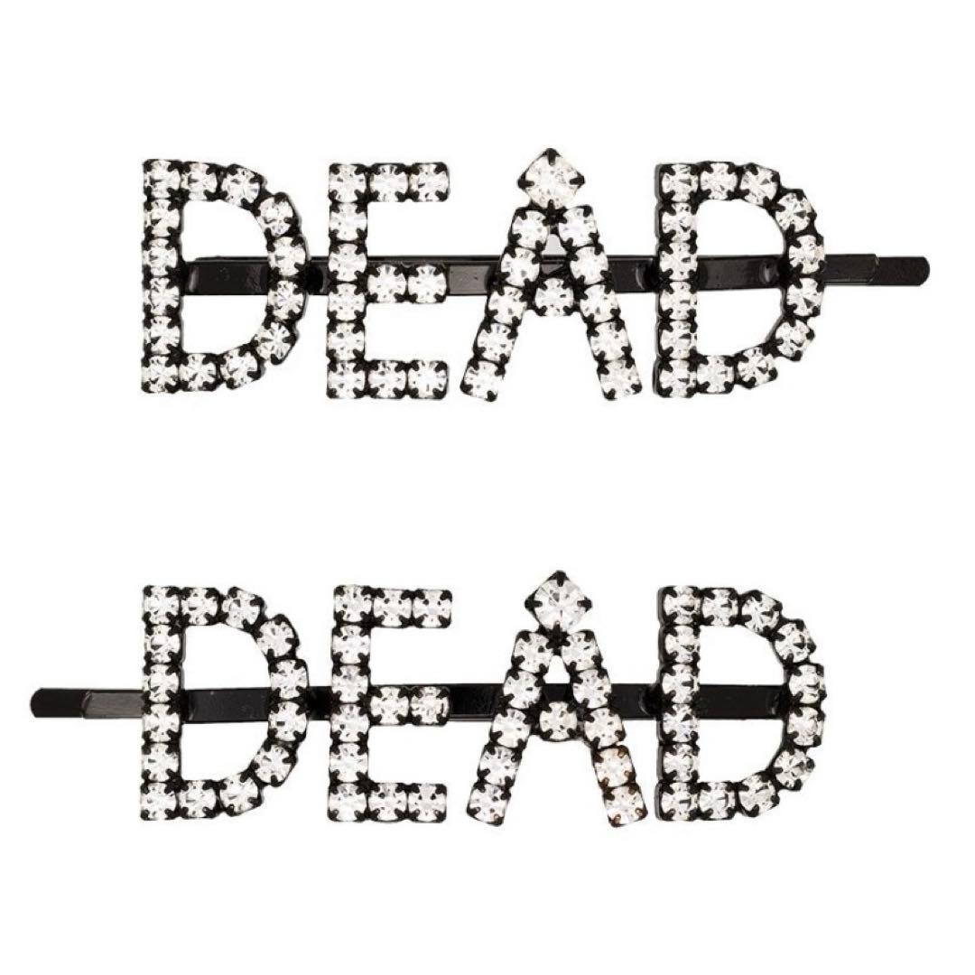 【新品】ASHLEY WILLIAMS❤︎DEADクリスタルヘアピン2個セット