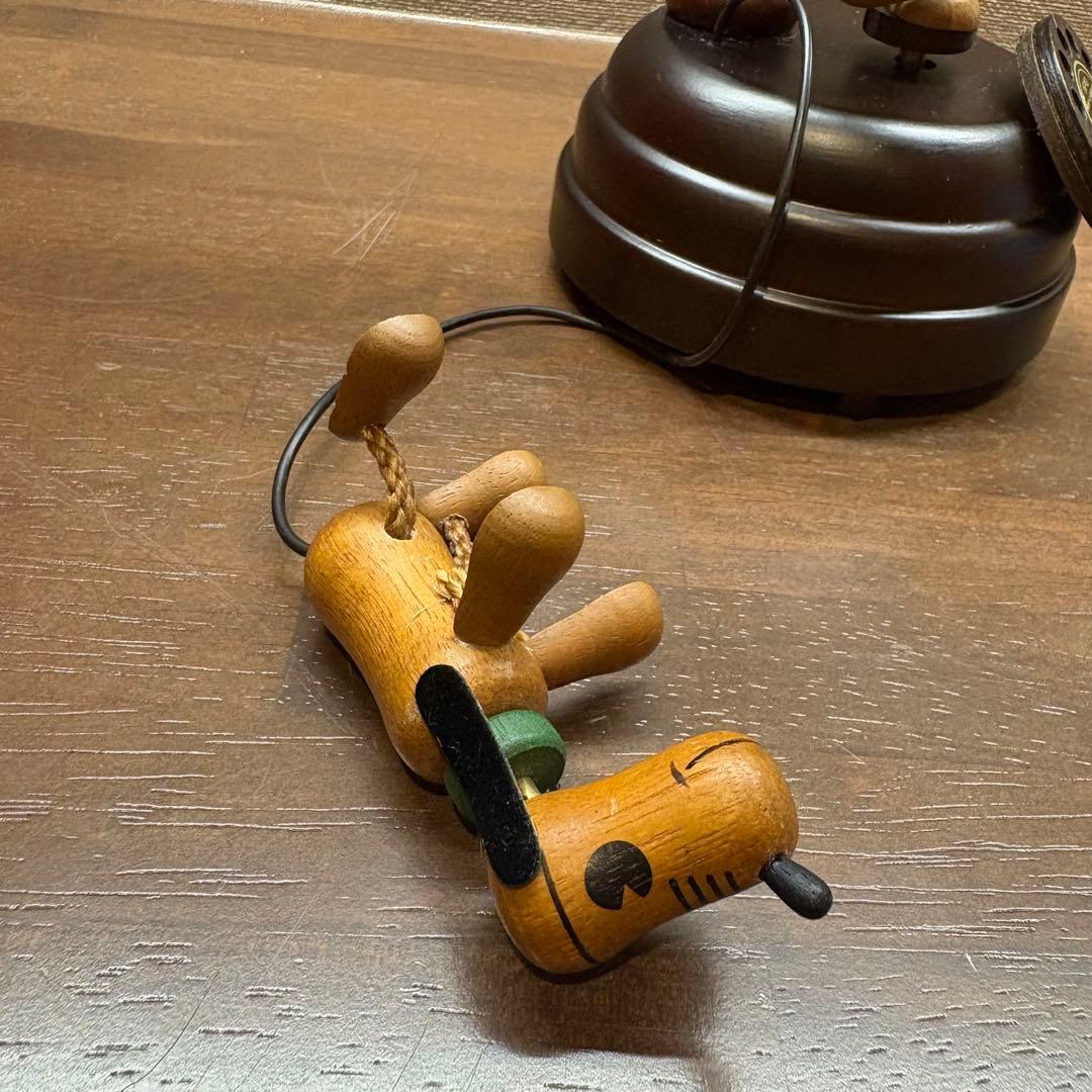 限定　ディズニーストアオリジナル　オルゴール ミッキー&プルート　箱付き