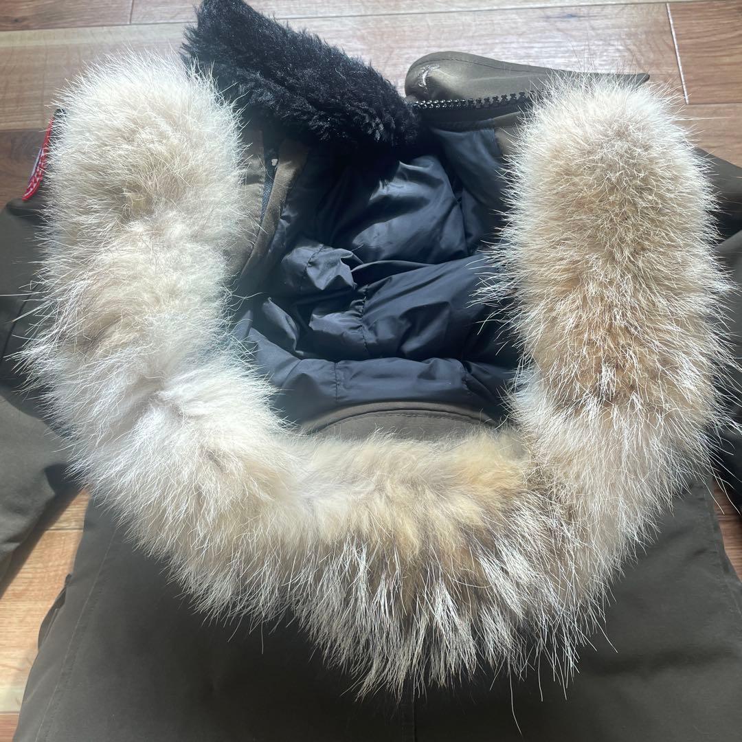 値下げ！！【美品】カナダグース ダウンジャケット ブロンテカーキ　Sサイズ