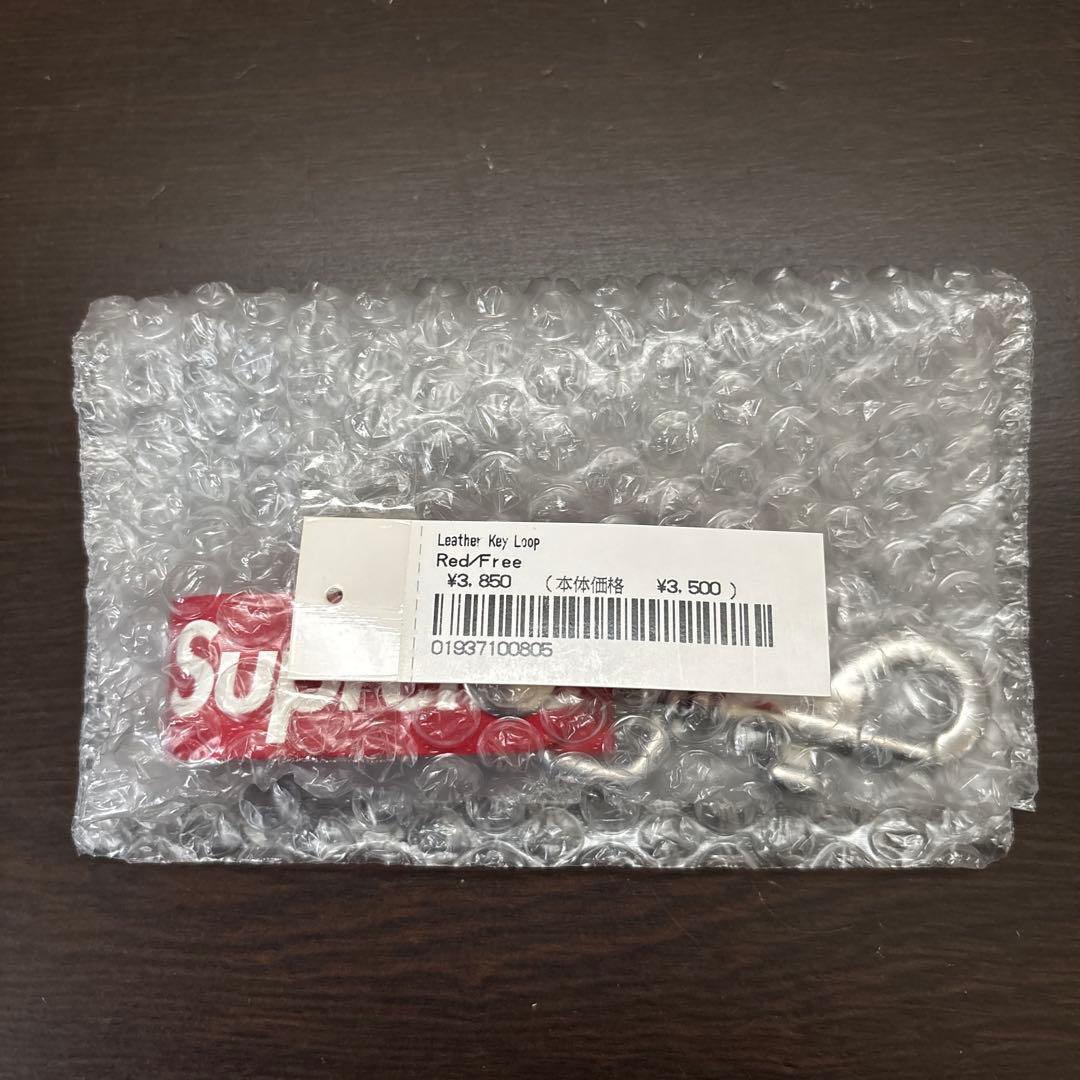 【新品未使用】supreme Leather Key Loop