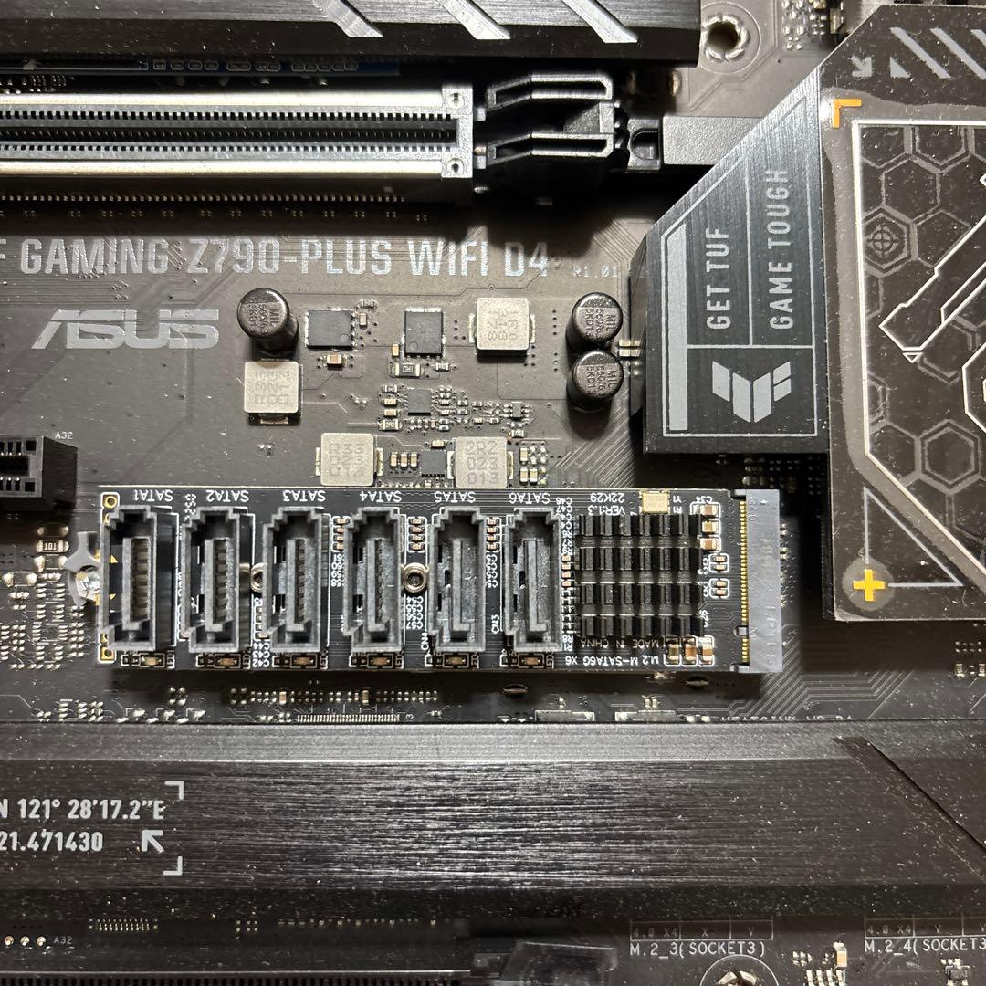 ASUS TUF GAMING Z790-PLUSWIFID4 1Tssd 付き