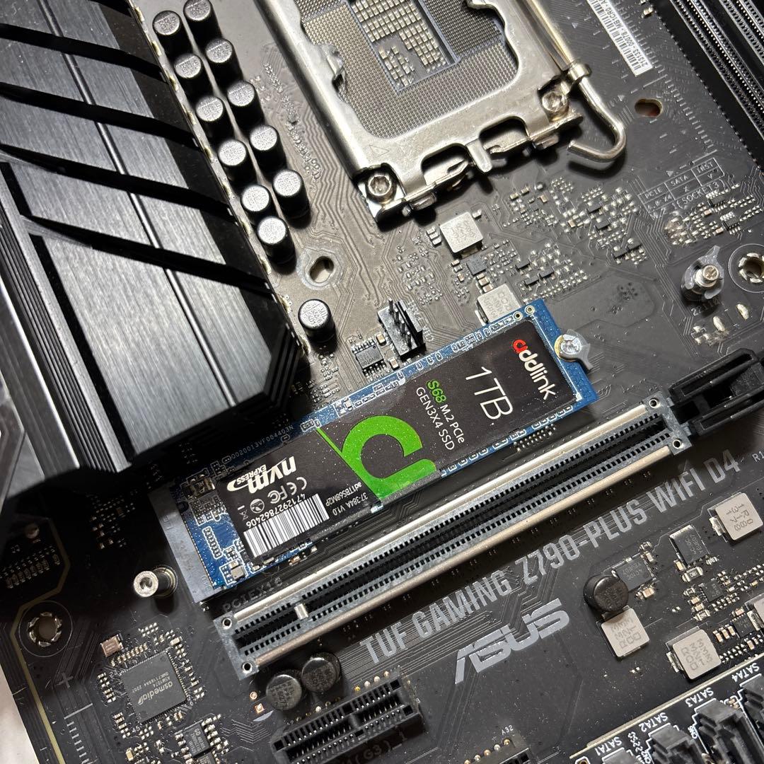 ASUS TUF GAMING Z790-PLUSWIFID4 1Tssd 付き