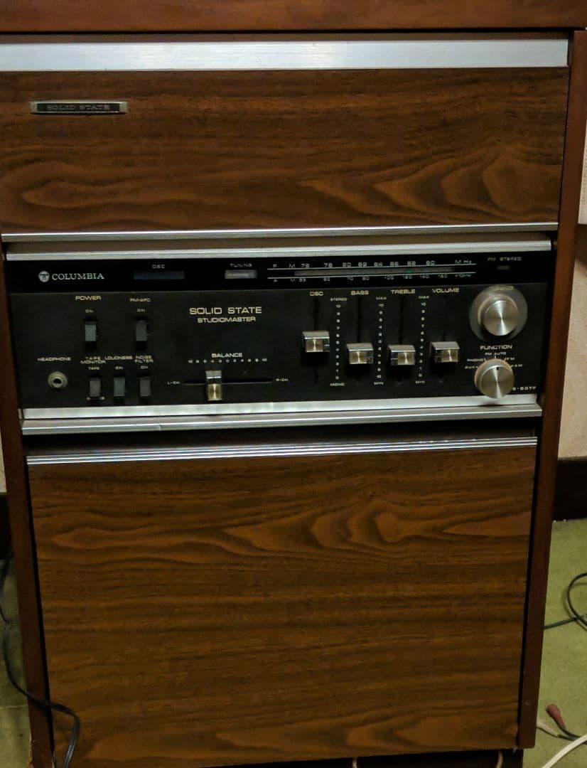 コロンビア　レコードプレーヤー