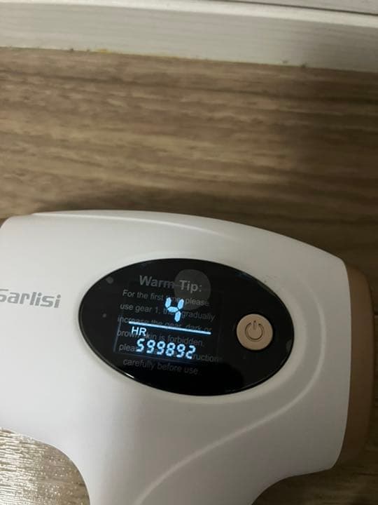 Sarlisi IPL光脱毛器 Ai01. 残り599892発