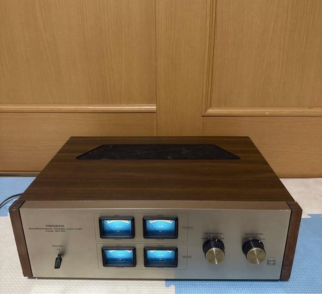 Pioneer QM-80 パワーアンプ パイオニア