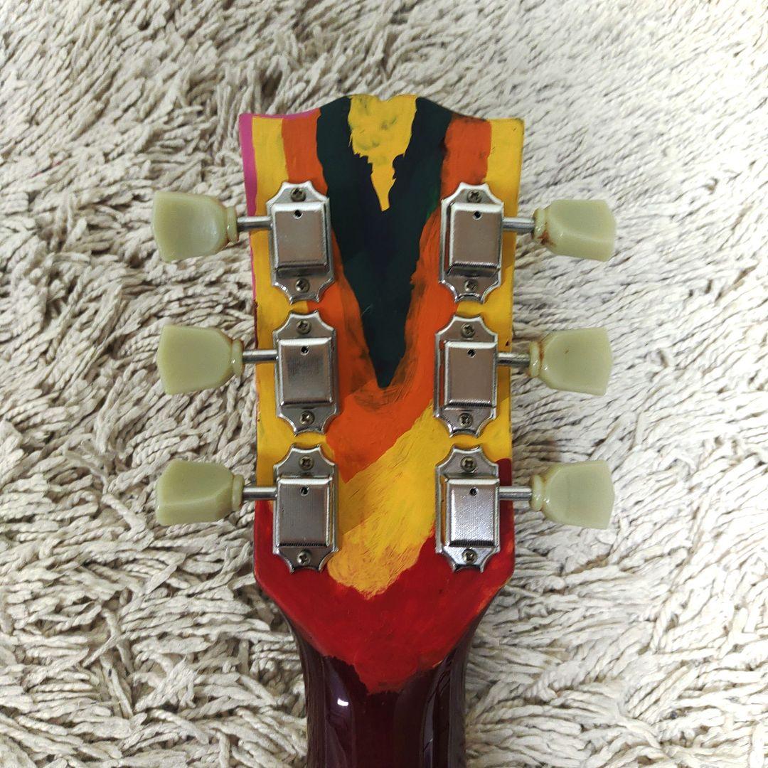 【ジャンク】photogenic エレキギター フォトジェニック　ペイント