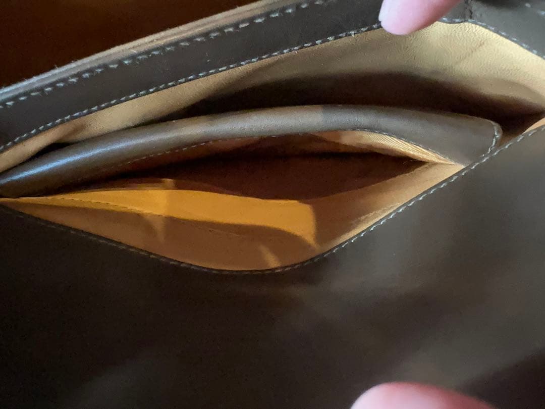 GUCCI グッチ ヴィンテージ バンブー ターンロックバッグ マロンブラウン