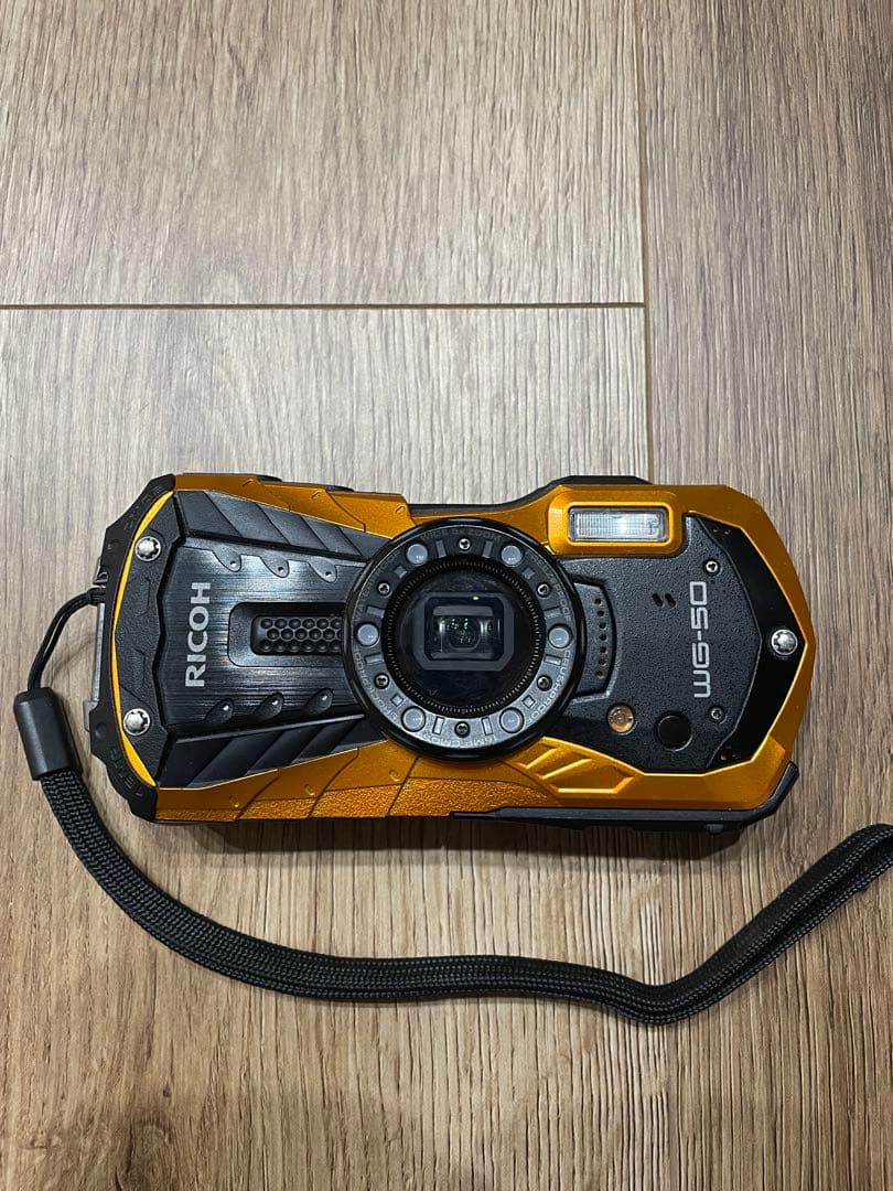 RICOH WG-50オレンジ コンパクトデジタルカメラ