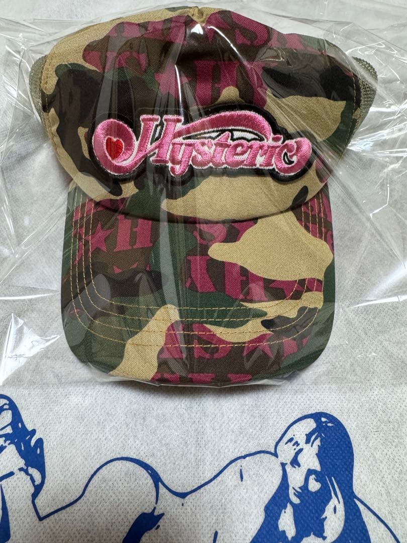 大人気！ヒステリックグラマー メッシュキャップ【WOODLAND HYS】