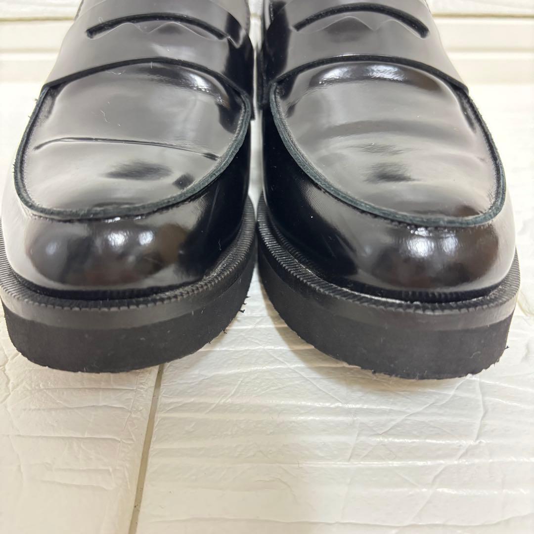 【未使用級】FABIO RUSCONI ローファー 厚底 ブラック 35