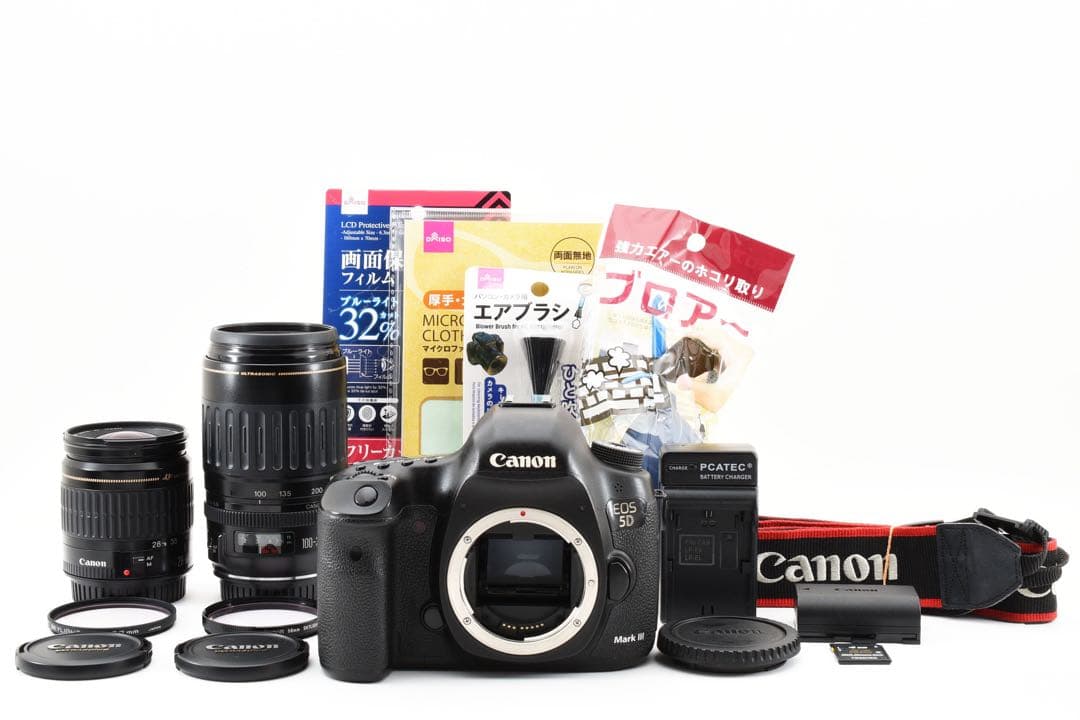 Wi-Fi/動画Canon EOS 5D MarkIII標準&望遠レンズセット