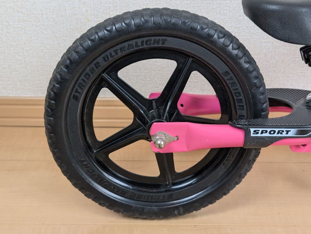 【美品】STRIDER 12 ストライダー バランスバイク 12インチ ピンク