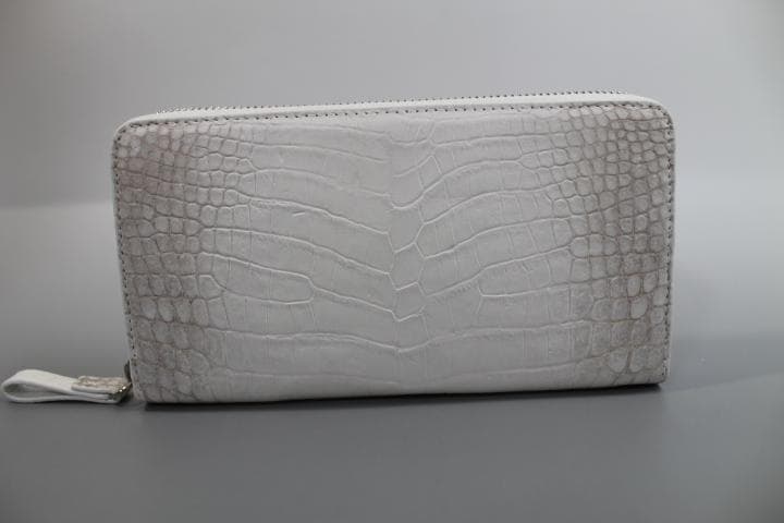 【専用】クロコダイル 財布 長財布 本物 ヒマラヤ 内側もヒマラヤ 一枚革 無双
