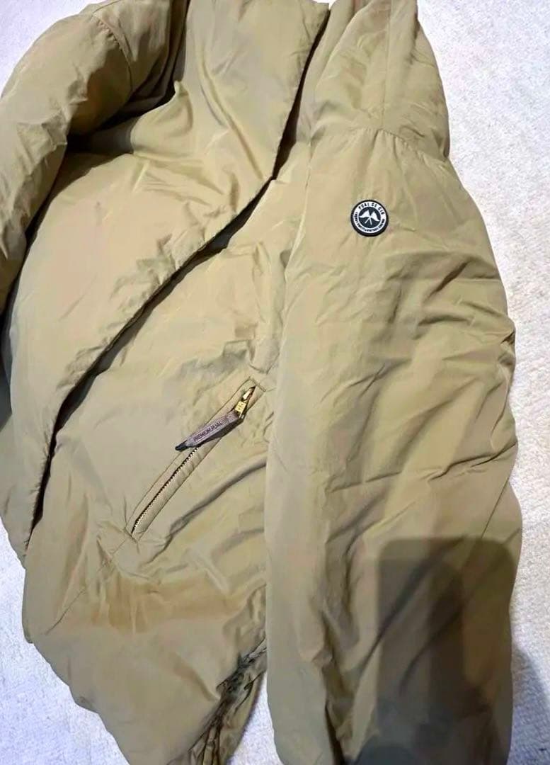 PUAL CE CIN フレンチダックダウン サイドジップジャケット