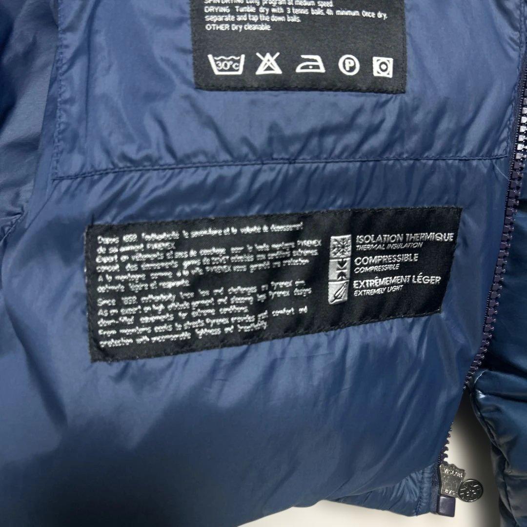 PYRENEX ネイビー ダウンジャケット　ピレネックス