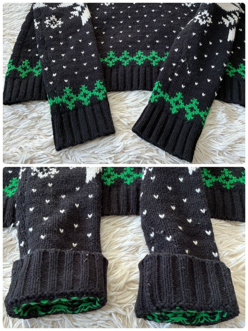 ラルフローレン タートルネック ニット セーター ノルディック柄