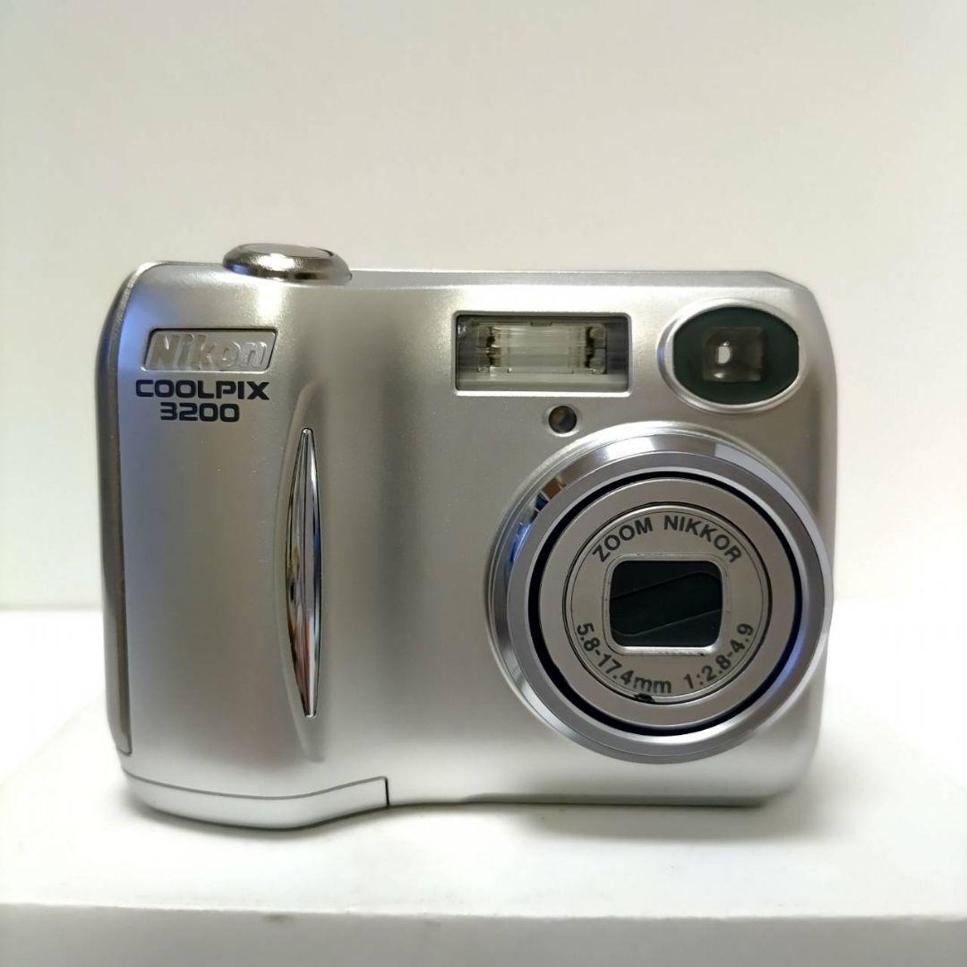 動作確認済み ニコン COOLPIX 3200 オールドコンデジ デジカメ