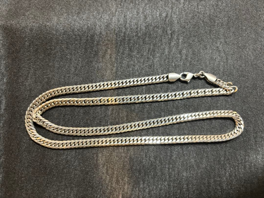 レダシルマ　Leda SILMA ネックレス　美品　925 ダブル喜平