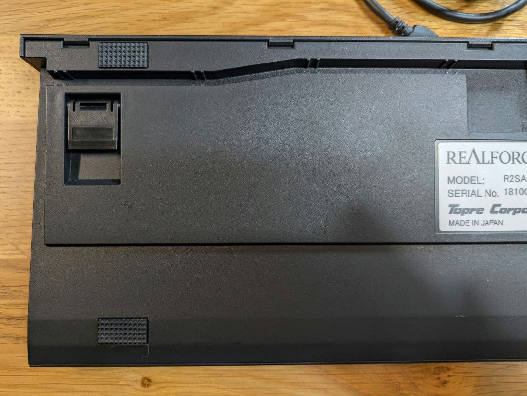 【₊10gスプリング設定】REALFORCE R2SA-JP3-BKキーボード