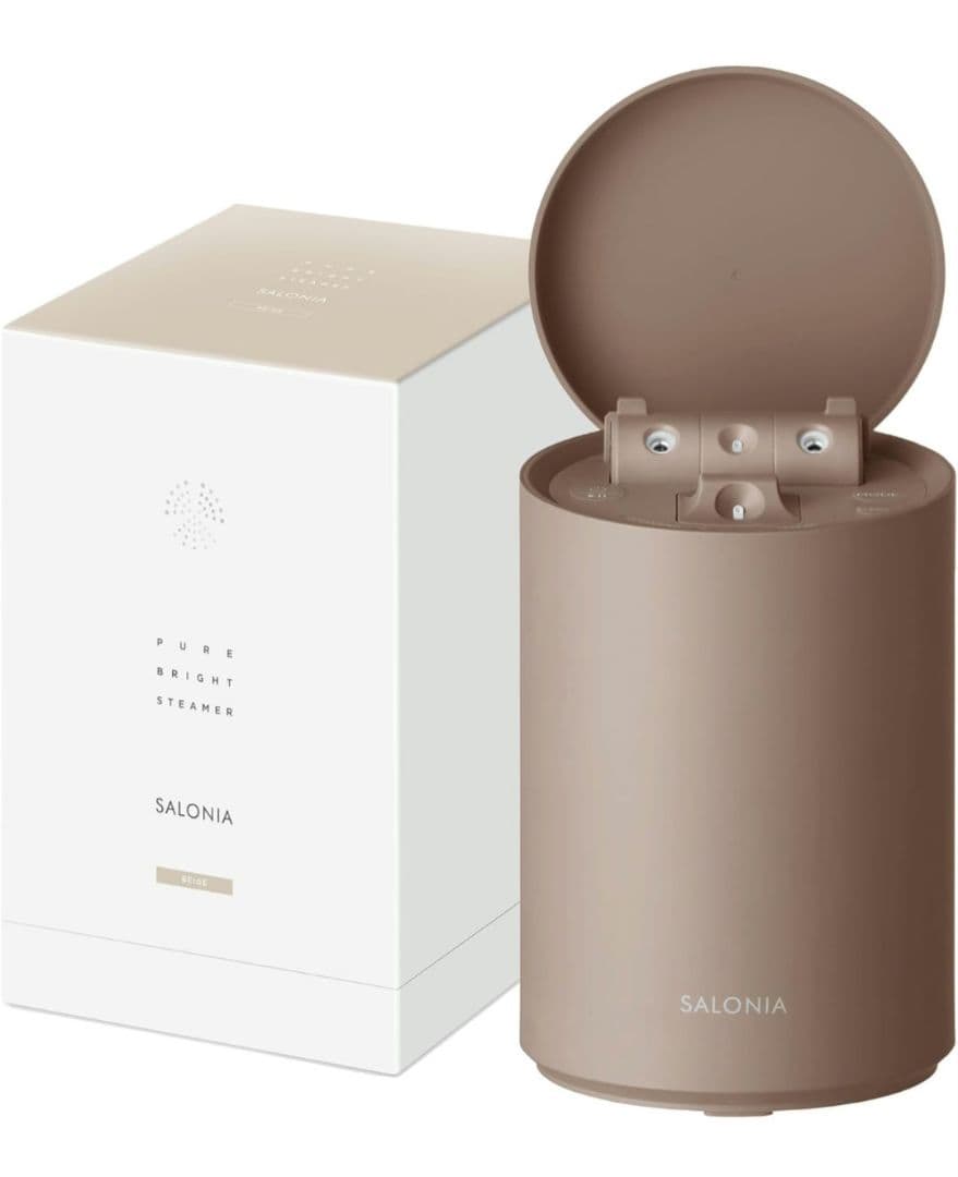 サロニア PURE BRIGHT スチーマー ブラウン SEL22207BE