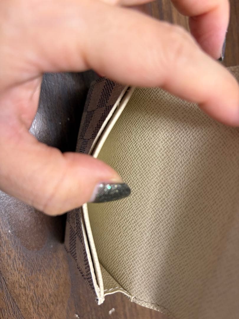 大ちゃん ルイ・ヴィトン ダミエアズール 名刺入れ 超美品