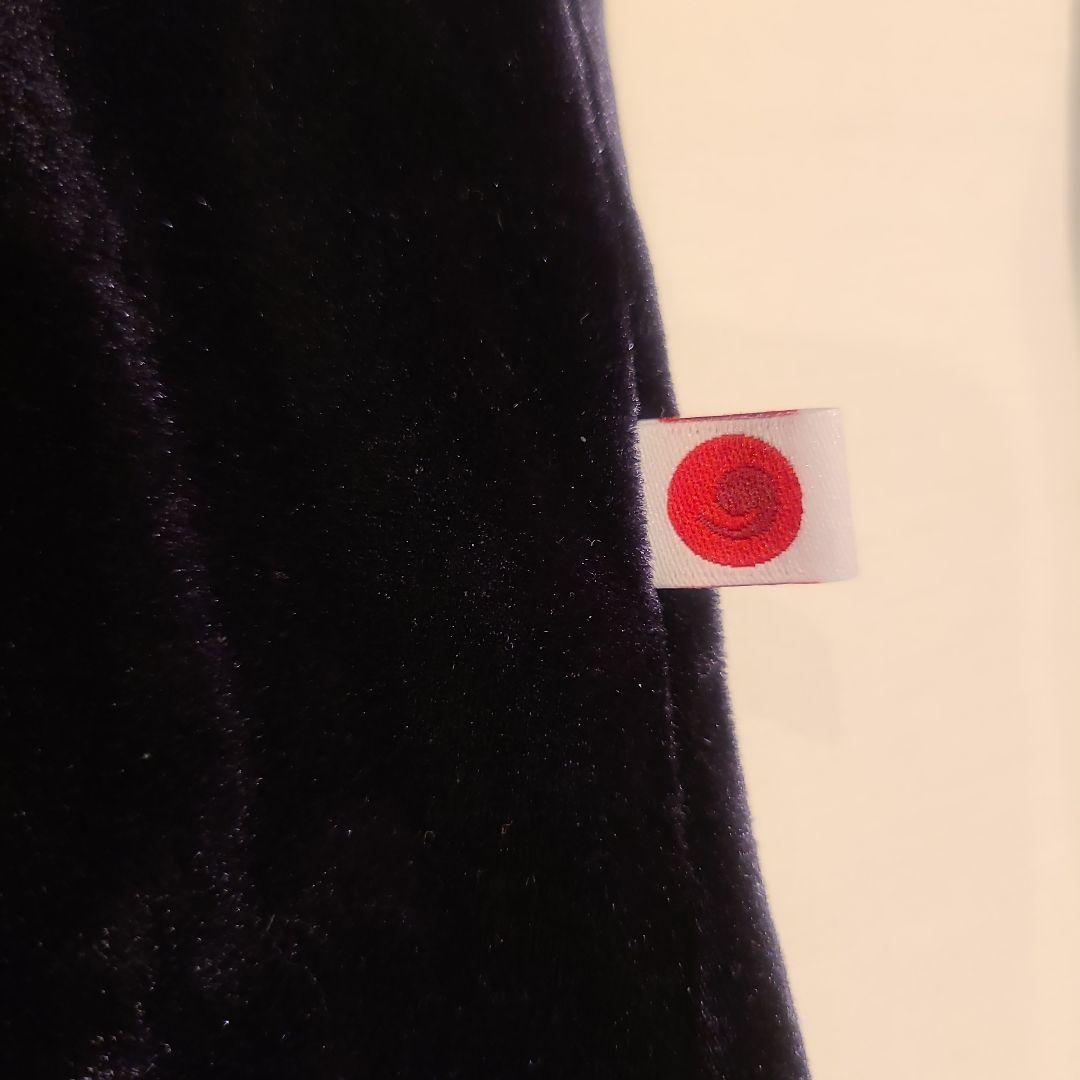 ベロアのブラックとペールピンク XL 長袖レオタード YUMIKO 美品