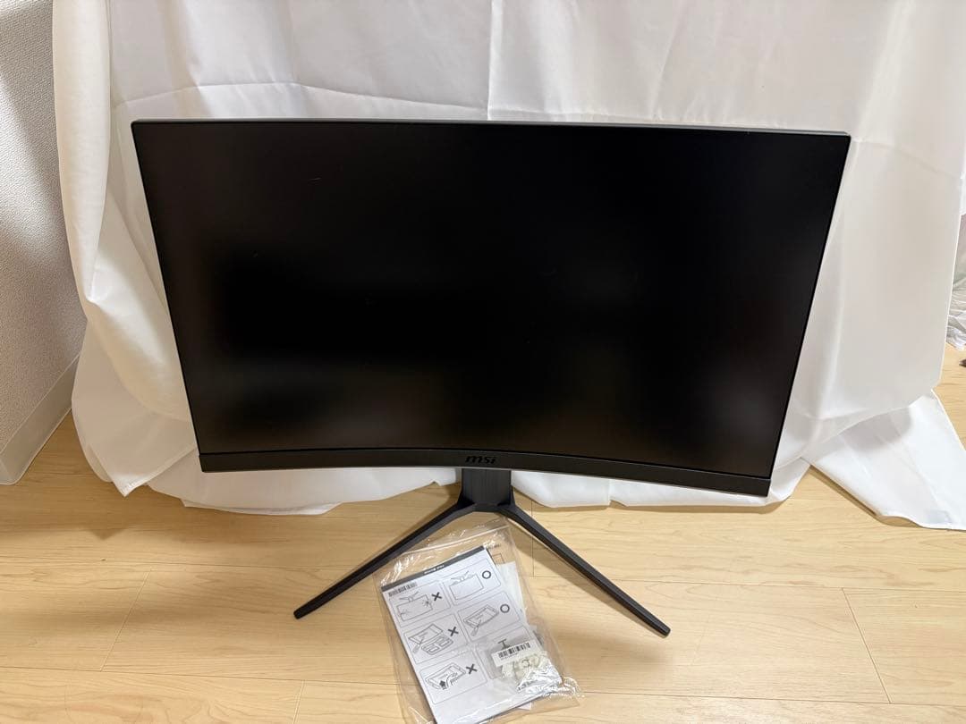 【美品】MSI G27C6P ゲーミングモニター ワイド 曲面型