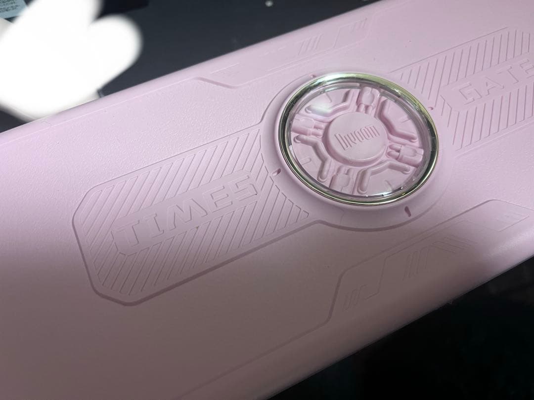 Divoom Times Gate 置き時計 おしゃれ ピクセルアート ピンク