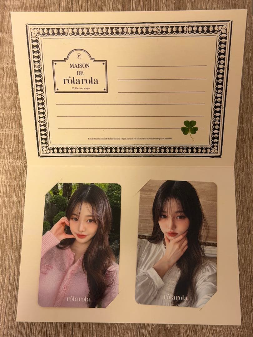 IVE ウォニョン トレカ ポストカード rolarola 特典