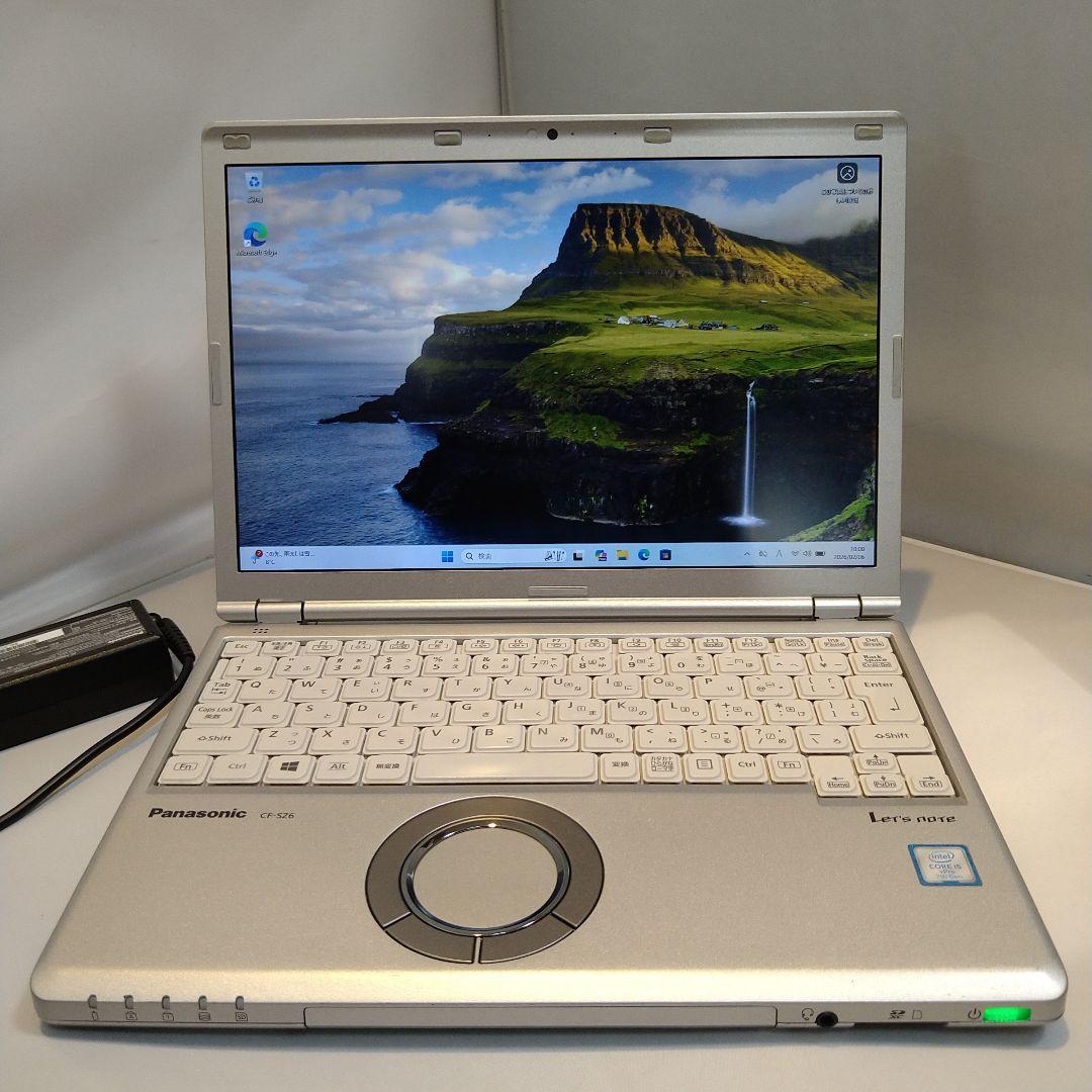 レッツノート CF-SZ6 第7世代i5 メモリ8GB SSD256GB