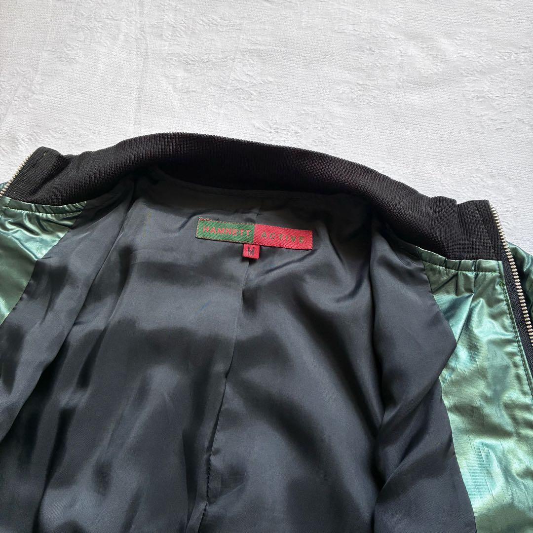 ジャケット・アウター 80s KATHARINE HAMMNET bomber jacket