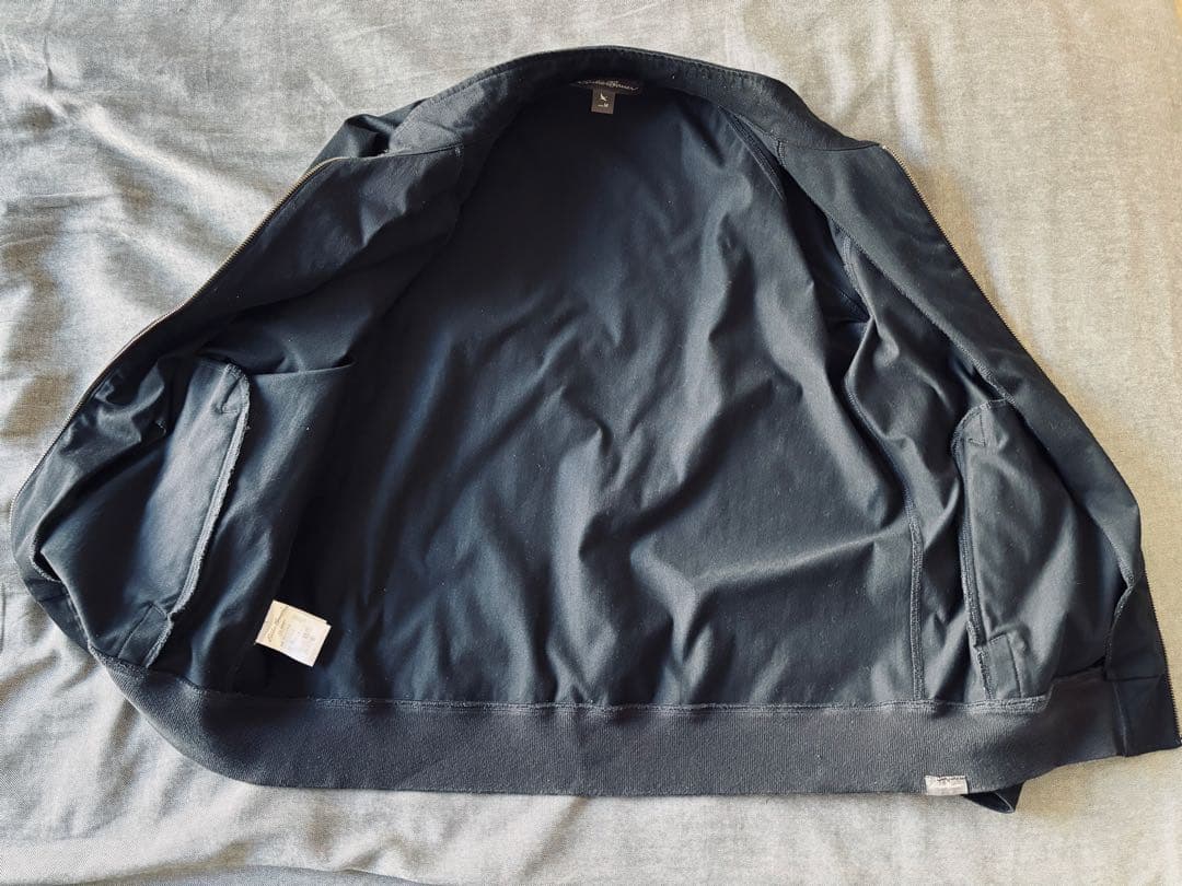 ス*ホ様 エディーバウアー ハリントンジャケット ブラック ネイビー　ライトブル