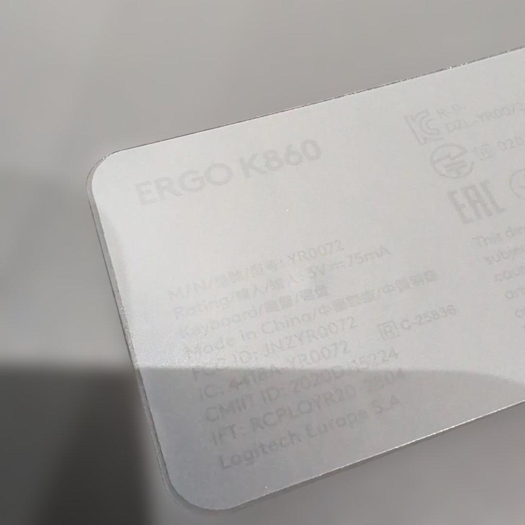 logi ERGO K860 希少なUS配列