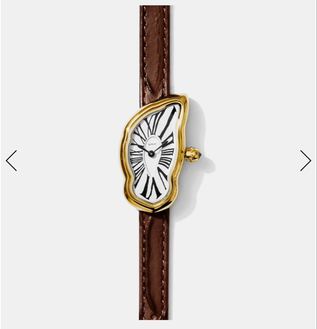 新品LAPHONT MELTING WATCH SMALL GOLD