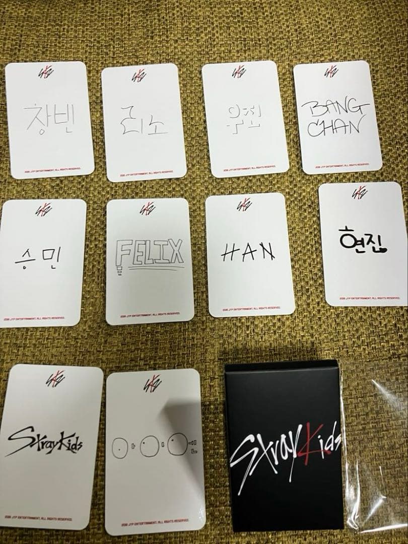 straykids unveil op1 ショーケース トレカ スキズ ショケ