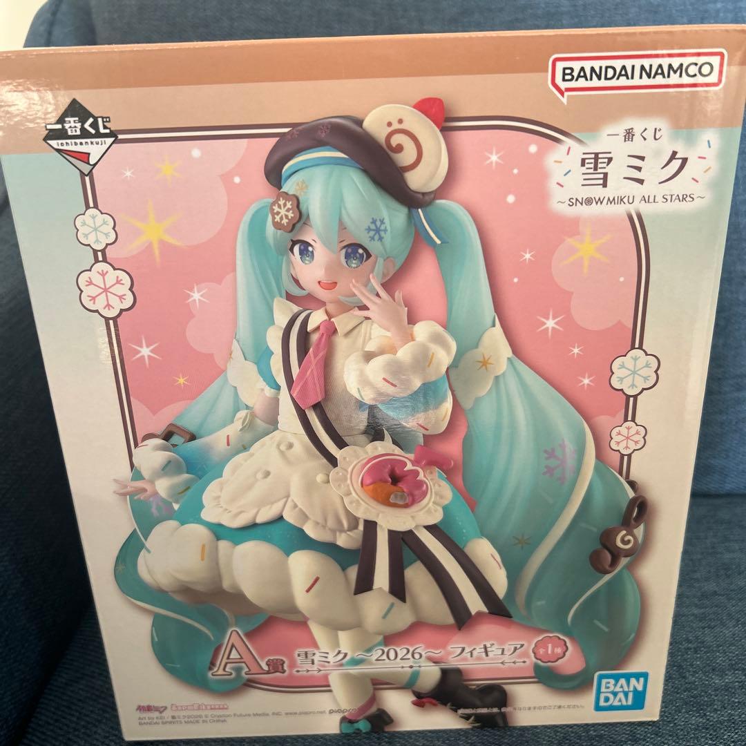 雪ミク　一番くじ　雪ミク ～2026～ A賞 フィギュア 初音ミク　おまけ付き