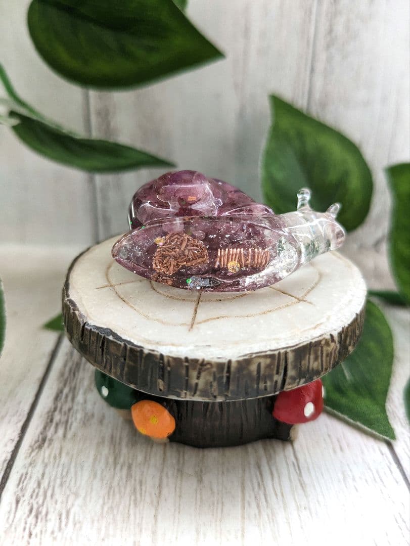 【なおりん】シトリンの天使ちゃん形オルゴナイト☆他４点