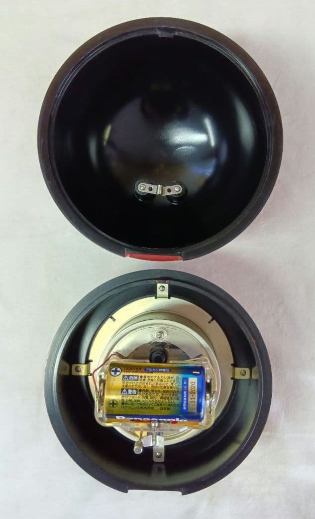 SEIKO 特選装飾時計　レトロ置時計　漆塗り　アンティーク　球体　ヴィンテージ