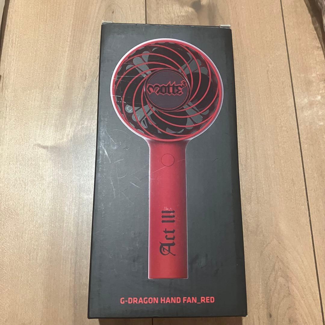 BIGBANG G-DRAGON ハンディファン
