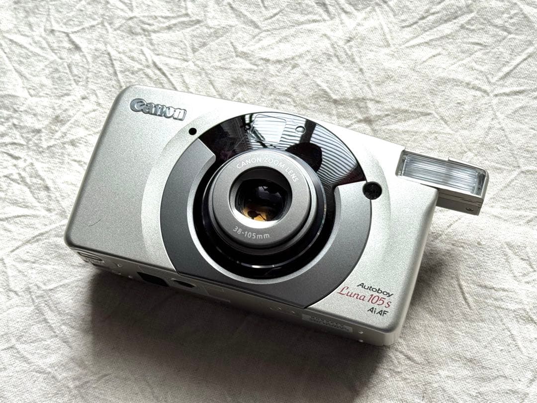 ⌘完動品！ 電池付、作例あり！ Canon Autoboy Luna 105S⌘