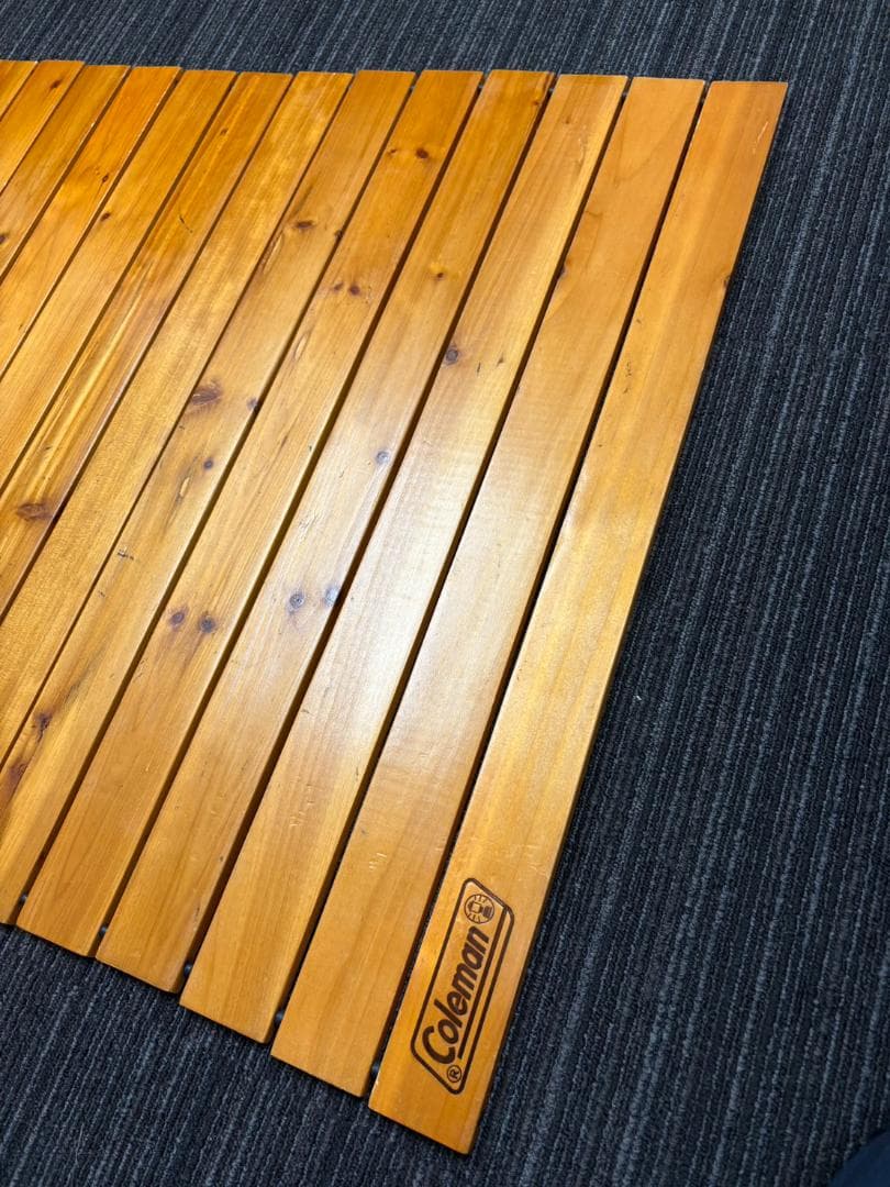 【アルペンアウトドアーズ限定】コールマン ウッドロールテーブル110