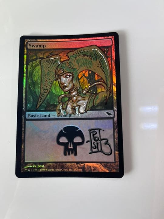 沼 swamp アーティスト拡張 サイン　alter art