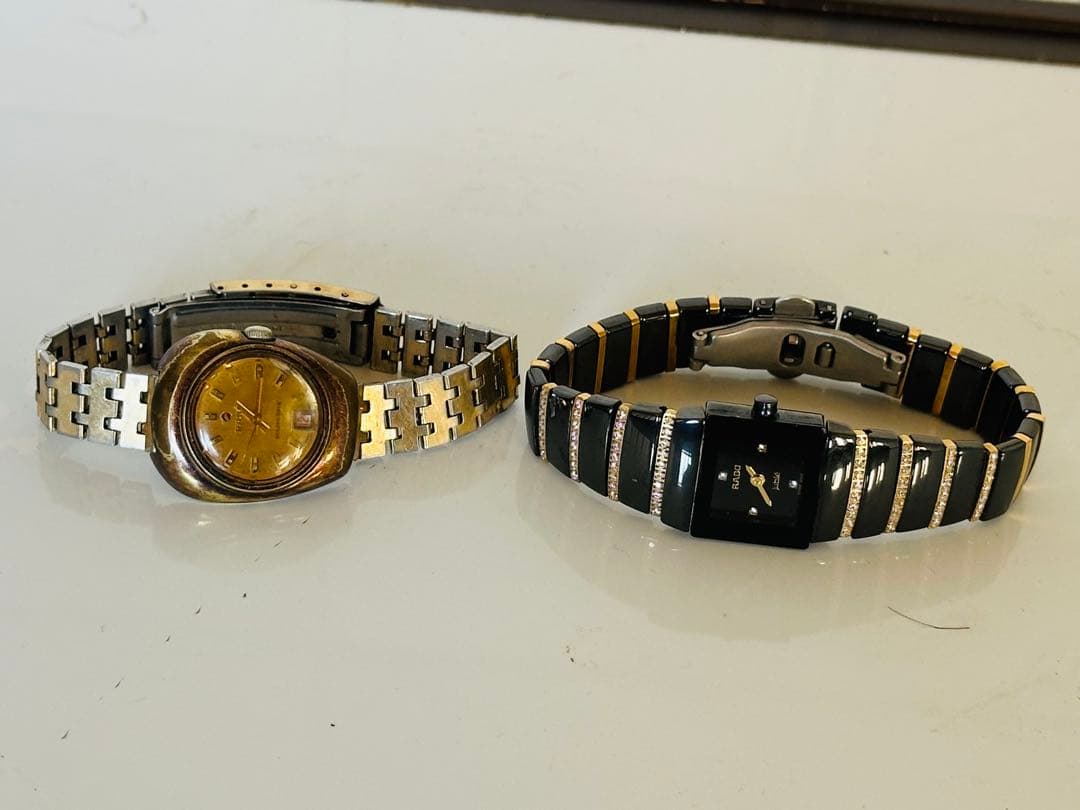 Rado アナログ時計 2点セット ゴールド/シルバー