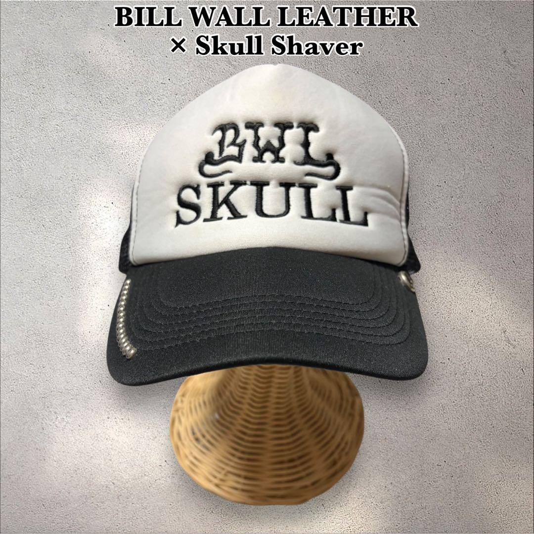 BILL WALL LEATHER × Skull Shaver キャップ