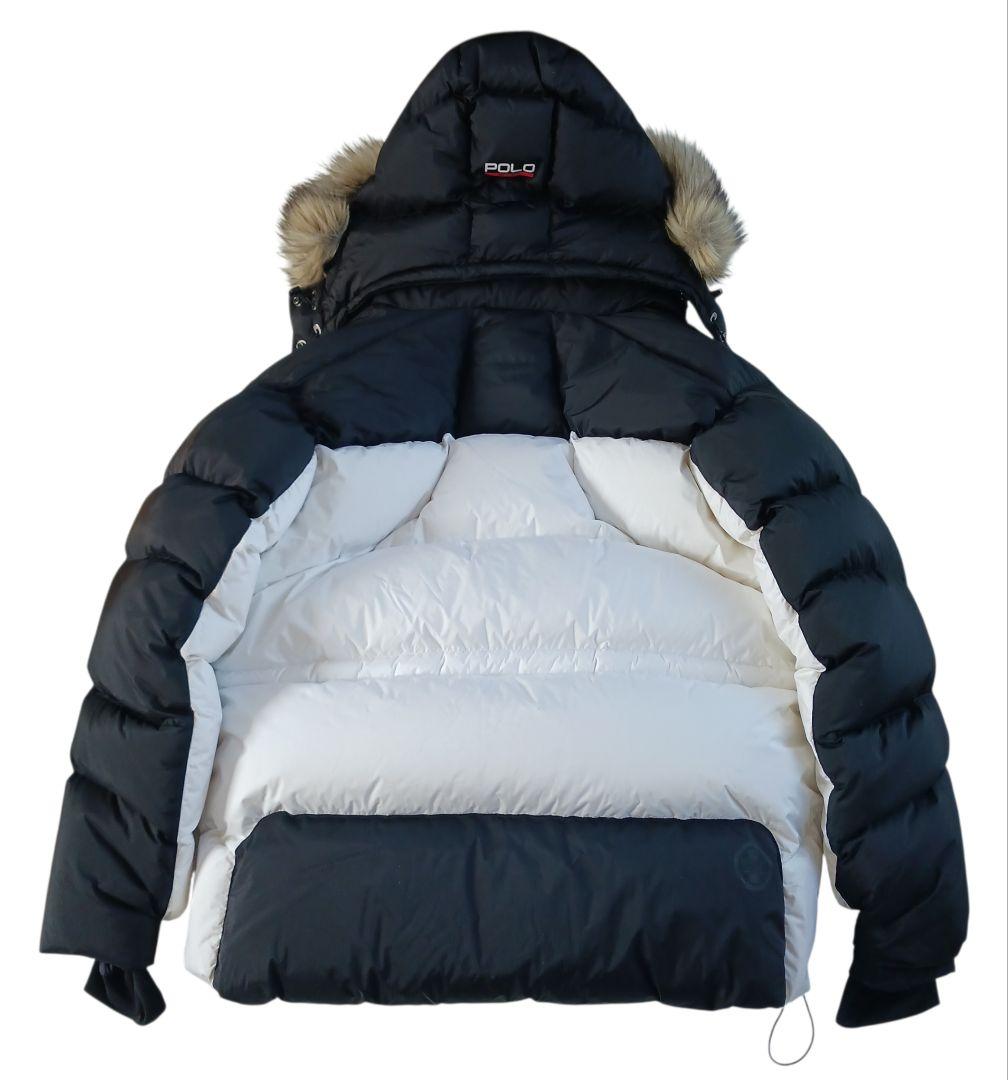 ラルフローレンスポーツ　肉厚　ビッグサイズ　ダウンジャケット　XXL　ファー