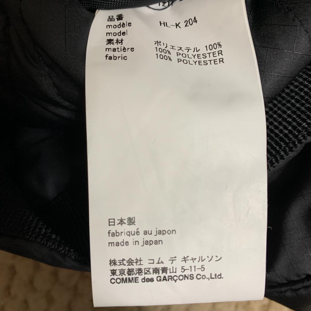 極美品 コムデギャルソンオム ★ 2way トートバッグ 23AW ブラック