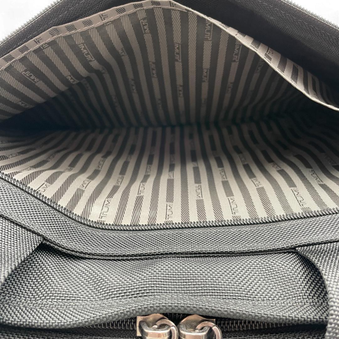 良品 TUMI ビジネスバッグ ナイロン ブラック エクスパンダブル